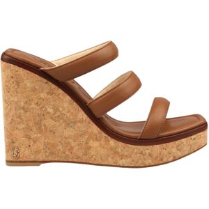 Jimmy Choo , Wedges ,Brown female, Sizes: 2 UK, 5 1/2 UK, 4 UK, 7 UK, 2 1/2 UK