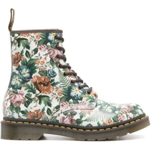 Dr. Martens , Floral Print Flat Shoes ,Multicolor female, Sizes: 3 UK, 4 UK