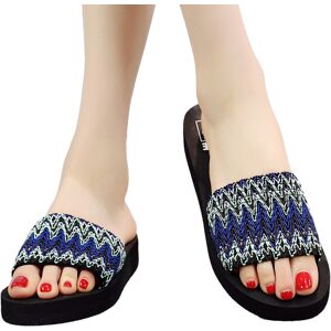 Pope Fbarrett Ltd T/A Whoop Trading Women'S Embroidered Sandals - 5 Sizes, 2 Styles & Colours! - Black   Wowcher