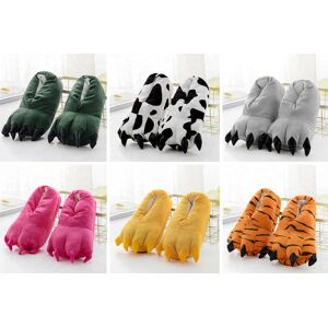 Pope Fbarrett Ltd T/A Whoop Trading Animal Paw Plush Slippers - 9 Styles