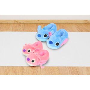 GLAXWOOD TRADING LTD Cartoon Lilo and Stitch Inspired Plush Slippers