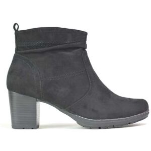 Beta Shoes T/A Shoe Fest Women'S Heel Side Zip Casual Boots - Black   Wowcher