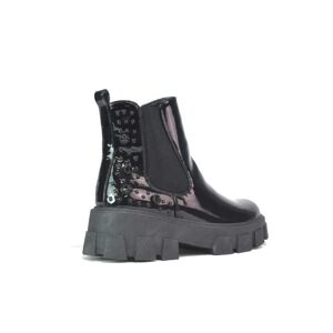 Beta Shoes T/A Shoe Fest Women'S Slip On Chelsea Ankle Boot - Black   Wowcher