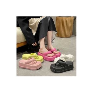 AZONE STORE LTD T/A Shop In Store Solid Color Eva Slippers Beach Slippers - Black   Wowcher