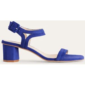 Block-Heel Sandals Blue Women Boden 38 Female