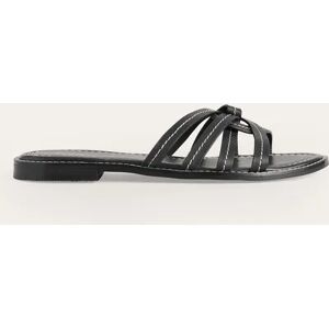 Mutli Strap Sliders Black Women Boden 39 Female