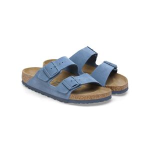 Birkenstock Arizona Womens Suede Sandals  - Elemental Blue - UK7.5 EU41 Narrow - female
