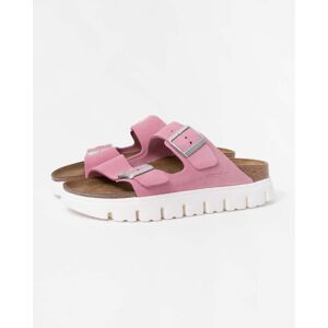 Birkenstock Papillio Arizona Chunky Womens Suede Sandals  - Candy Pink - UK7 EU40 Narrow - female