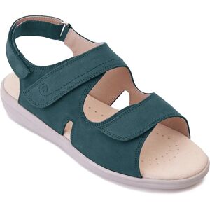 Cosyfeet Bright Extra Roomy Women's Sandals  - Marine Blue - Size: 9 XXW