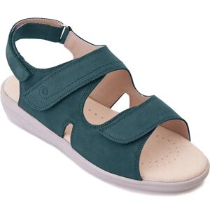 Cosyfeet Bright Extra Roomy Women's Sandals  - Marine Blue - Size: 7½ XXW