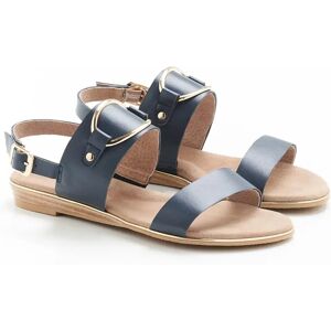 Damart Leather Sandal Night Sky female