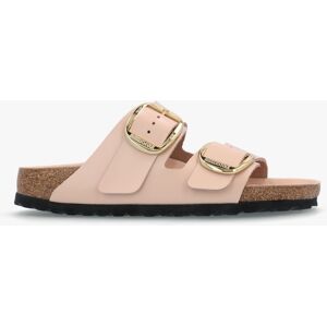 BIRKENSTOCK Arizona Big Buckle High Shine New Beige Two Bar Mules Colo - female