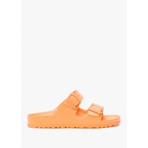 BIRKENSTOCK Arizona EVA Papaya Two Bar Mules Size: 37, Colour: Orange - female