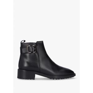 ALPE Drew Black Leather Ankle Boots Colour: Black Leather, Size: 38 - female