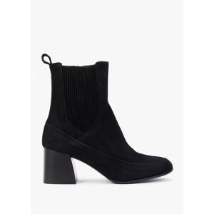 DANIEL Nocky Black Suede Ankle Boots Size: 36, Colour: Black Suede - female