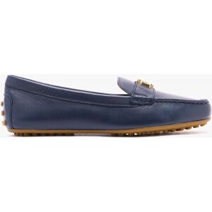 LAUREN RALPH LAUREN Barnsbury Navy Leather Loafers Size: 5, Colour: Na - female