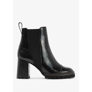SEE BY CHLOE SBC Mallory Heeled Chelsea Boots Size: 5, Colour: Black F - female
