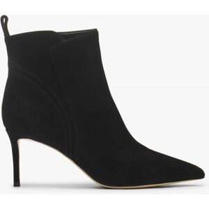 DANIEL Sydney Black Suede Heeled Ankle Boots Size: 39, Colour: Black S - female