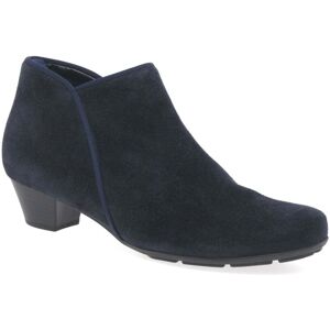 Gabor Trudy Womens Ankle Boots Colour: Navy Suede, Size: 2.5 2.5 - female