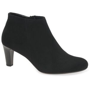 Gabor Fatale Womens Ankle Boots Colour: Black Micro Vel, Size: 4.5 4.5 - female