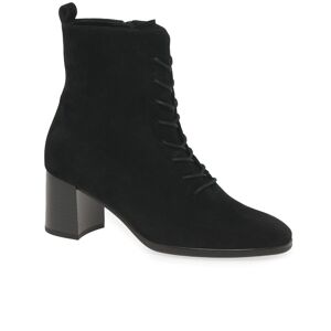 Gabor Balfour Womens Ankle Boots Colour: Black Suede, Size: 5 5 - female
