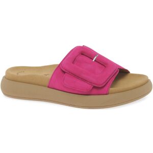 Gabor Adios Womens Sandals Colour: Pink Suede, Size: 6 / 39 6 / 39 - female