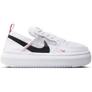 Nike Court Vision Alta Womens Shoes - female - White/Coral - 5