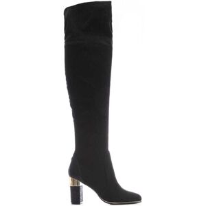 Moda In Pelle Valentinne Black Alcantara 37 Size: EU 37 / UK 4