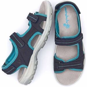 Blue Adjustable Nubuck Active Sandals Women's   Size 4   Durdle Moshulu - 4