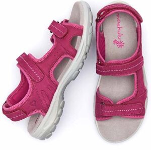 Pink Adjustable Nubuck Active Sandals Women's   Size 3   Durdle Moshulu - 3