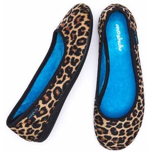 Animal Animal Print Ballerina Slippers   Size 3   Leona Moshulu - 3