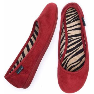 Red Ballerina Slippers   Size 6.5   Banoffee 2 Moshulu - 6.5