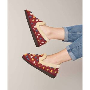 Cranberry Classic Colourful Spotty Slippers   Size 3   Peanut Brittle Moshulu - 3