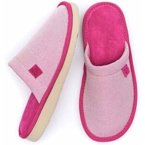 Pink Colourful Lightweight Slider Slippers   Size 3   Gaiety Moshulu - 3