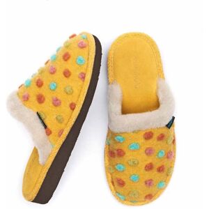 Pink Colourful Spotty Mule Slippers   Size 3   Malia 2 Moshulu - 3