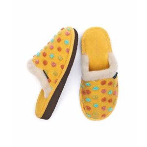 Pink Colourful Spotty Mule Slippers   Size 4   Malia 2 Moshulu - 4