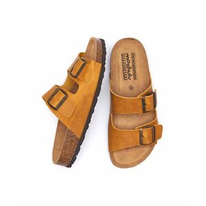 Pink Cork Footbed Mule Sandals   Size 9   Bavaria Waxy Moshulu - 9