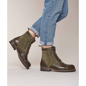 Green Ladies' Biker Ankle Boots   Size 5   Bardsey Moshulu - 5