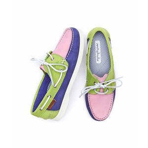 Royal Blue/Sweet Pea Pink/Shar Ladies Boat Shoes   Size 3   Salcombe 3 Moshulu - 3