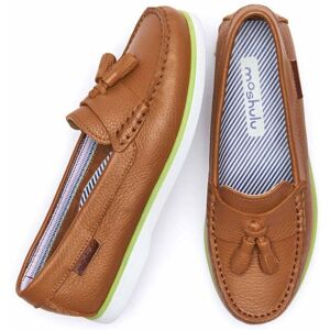 Brown Ladies' Moccasin Loafer   Size 9   Maenporth Moshulu - 9