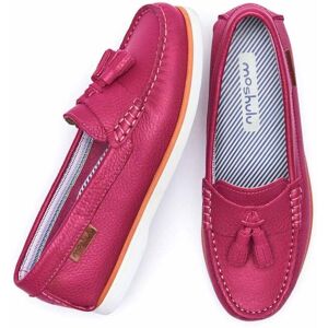 Pink Ladies' Moccasin Loafer   Size 5   Maenporth Moshulu - 5