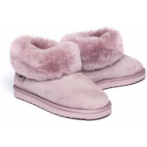 Pink Ladies' Sheepskin Ankle Slipper Boots   Size 4   Gambier Moshulu - 4