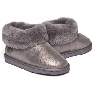 Grey Ladies' Sheepskin Ankle Slipper Boots   Size 4   Gambier Moshulu - 4