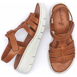 Brown Low-Wedge Fisherman Sandals Women's   Size 4   Instow Moshulu - 4