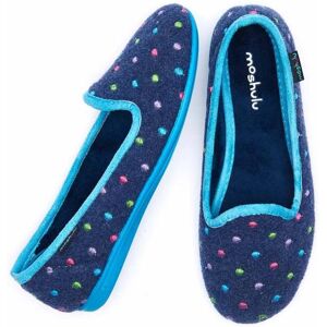 Blue Mini-Spot Ballerina Slippers   Size 3   Amaretti Moshulu - 3