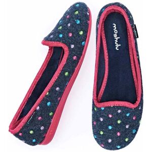 Blue Mini-Spot Ballerina Slippers   Size 3   Amaretti Moshulu - 3