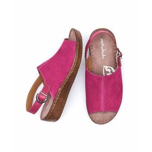 Pink Peep Toe Comfort Sandals   Size 5   Hayle Moshulu - 5