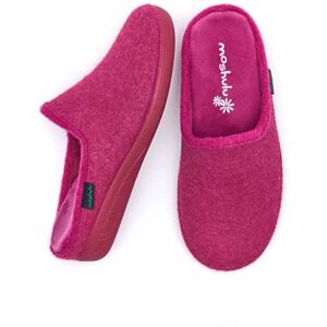 Pink Recycled Wedge Mule Slipper   Size 6.5   Melville Moshulu - 6.5