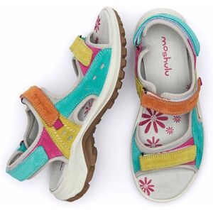 Retro Multi Suede Adventure Sandals Women's   Size 8   Wembury Moshulu - 8