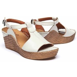 Brown T-Bar Wedge Sandals   Size 3   Peach Melba 2 Moshulu - 3